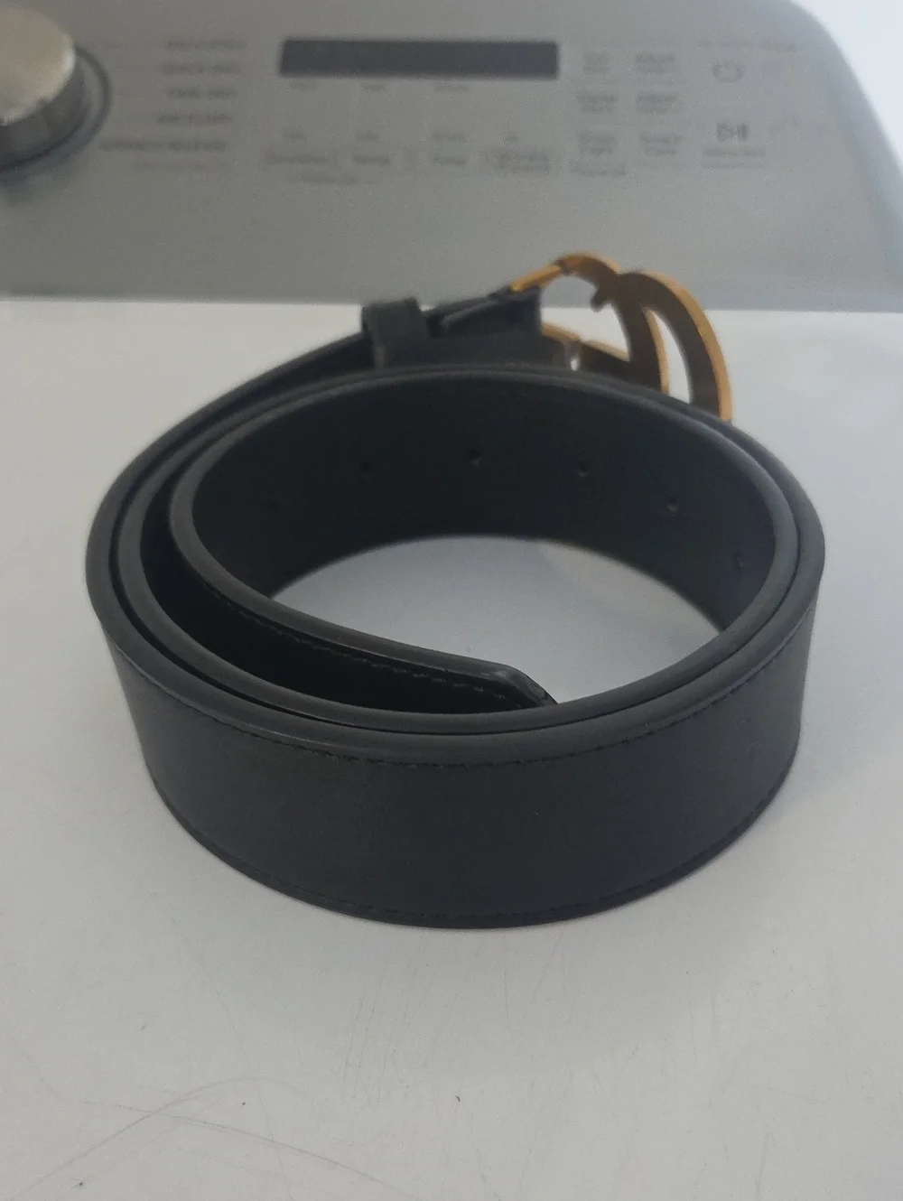 95 Gucci Belt Black GG